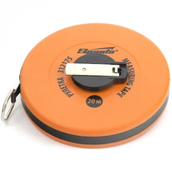 RULETA GEODEZICA 30M X12.5 MM BANDA PVC CARCASA INCHISA ROTUNDA SPARTA